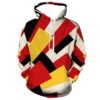 Color Block Graphic Pullover Hoodie