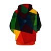 Color Block Graphic Pullover Hoodie